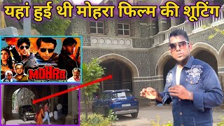 Mohra Film Ka Shooting📽️ Location /Wilson College Mumbai/Akshay Kumar SA Santu Vlogs