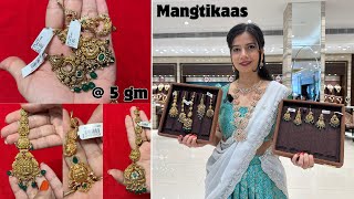 From 5 gms Gold Maangtika Designs with Prices #goldpapitabilla #papitabilla #mangtikka #goldmangtika