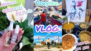 VLOG:Покупки🛒Заказ с сайта Pd.Paris😍Вредный Кирилл🤯😄Меню на два дня 🍲