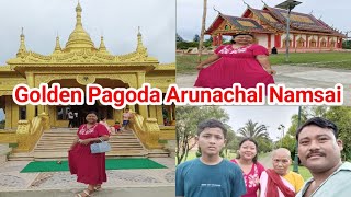 Golden Pagoda Arunachal Namsai//