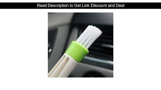 Best  VODOOL Portable Double Ended Car Air Conditioner Vent Slit Cleaner Brush Instrumentation Dust