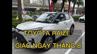 Toyota Raize Trắng giao ngay tháng 8 | Toyota Pháp Vân