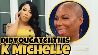 K Michelle Briefly Speaks On Tamar Braxton & Her Show 'Get Ya Life!' | DidYouCatchThis