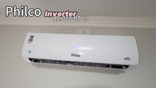 Instalação ar split inverter Philco 12.000 BTUs wi fi, serviço de hoje