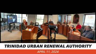 (TURA) Trinidad Urban Renewal Authority, April 11, 2024.