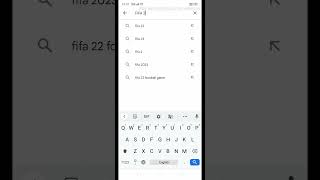 FIFA 22 HOW TO DOWNLOAD FOR ANDROID PHONE #shortvideo#viralvideo#