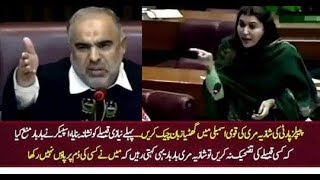 Check Shazia Marri language in National Assembly