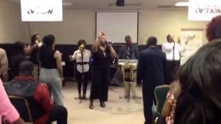 SOLO Praise Team singing "I will always WIN"