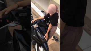 tutor duduk di jok belakangmu dong #shorts #youtubeshorts #shortvideo #motorcycle #foryou #kece