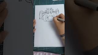 Hand drawing | Easy drawing #drawing #shortvideo #shortfeed