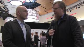 Steven Del Duca MMP Vaughan at 2017 VFF Spring Launch interviewed by Reginald Show