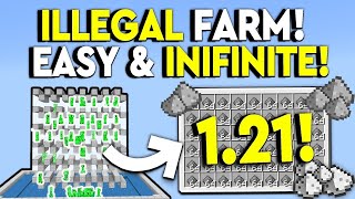 BEST INFINITE CREEPER FARM 1.21 Minecraft Bedrock - MCPE/Xbox/PS4/Nintendo Switch/Windows 10