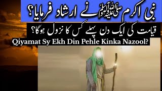 Qiyamat Sy Ekh Din Pehle Kinka Nazool Hoga | Rasool AllahﷺNe Irshad Farmaya Hai | Qiyamat Sy Pehle