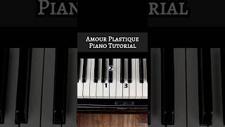 Amour Plastique (Napoleon’s song) Piano Tutorial #shorts