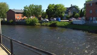 Kalamazoo River In Albion