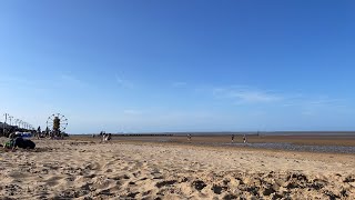 Cleethorpes - пляж в Англии прямой эфир