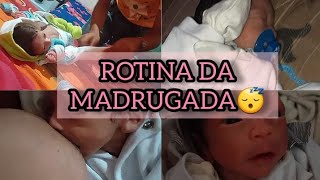 ROTINA NOTURNA DO MEU BEBÊ PREMATURO💙 / DE 1 MÊS🤱