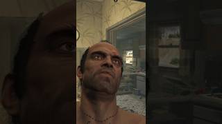 Trevor take a shower in GTA V #gta #viral #shortvideo #youtubeshorts