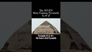 The Red & Bent Pyramids 3 of 5) #shorts #history #pyramids #pharaoh #egypt