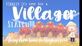 Villager Search to Summon KK! :)  || Live Stream || ACNH || SleighinIT Christmas island