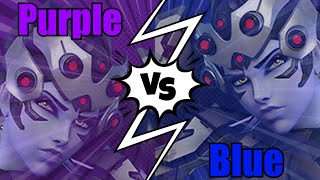 Settling the "Is Widowmaker Blue or Purple" Debate