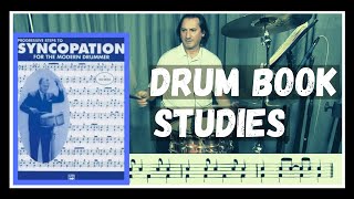 DRUM BOOK STUDIES || Cool Swing Exercise - Syncopation by Ted Reed