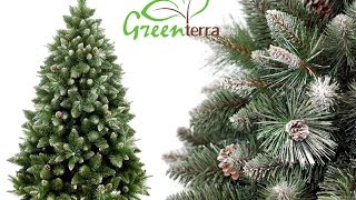 GreenTerra™ Сосна Сибирская с шишками, серебро