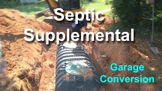 Septic Tank Installation | From Garage to apartment | Supplemental