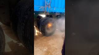 Epic truck fails | Tire burn out | Truck tire 🚛😱"! #fails #truck #shorts