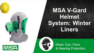 MSA V-Gard Helmet System: Winter Liners