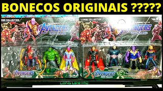 Novos Bonecos Vingadores Ultimato - Iron Spider, Máquina de Combate, Visão e Hulk - Review