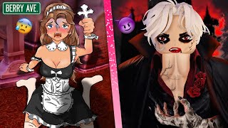 BAD BOY Turned Into A VAMPIRE, MAID Uncovers His Dark Secret🧛_♂️ Berry Avenue Story 💖