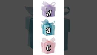 Choose your gift 🎁🎁 #foryou #trendingshorts #shortvideo #trending #youtubeshorts #reels #unboxing