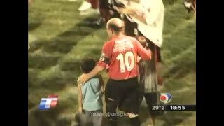 Último partido oficial de Ricardo Bochini en Barracas Bolívar (TN Deportivo 2007)