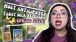 Most Anticipated Tarot Deck Releases of Spring 2024! 🌸💐