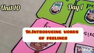 Unit 10/Day 1 /1b/English Ennum Ezhuthum/Introducing words of feelings