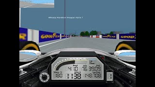 Indy Car Racing 2 (Work in progress vid #11) with Dosbox-Rendition and RReady Rendition Verité @4k