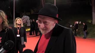 Frank Miller interview on the red carpet on LGBT Superman Son's | Rome Film Fest