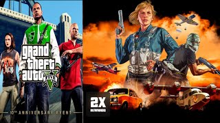 GTA ONLINE "10TH Anniversary Event" Double Money Hangar Sell Missions (Live Stream)