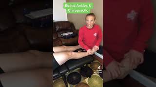 Rolled Ankle & Chiropractic