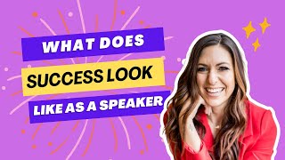 How Do You Define Success as a #publicspeaker?