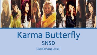 [Jap/Rom/Eng] SNSD - Karma Butterfly Lyrics