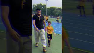 taimur ali khan takes cricket training #shortvideo