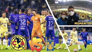 Color América Vs Tigres | Reacciones del super líder desde el Azteca