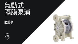 TDS-1" PP塑膠氣動雙隔膜泵浦 適用於酸鹼液體