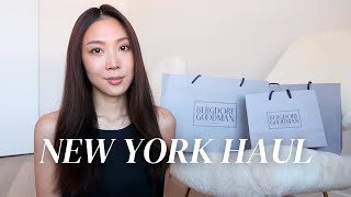 EVERYTHING I GOT IN NEW YORK • UNBOXING HAUL • BERGDORF GOODMAN, KHAITE, JACQUES MARIE MAGE