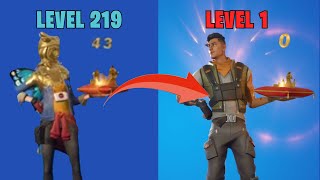 I went back to Level 1 in Fortnite (30 Bomb)