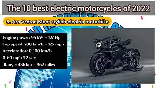 Top 10 best electric motorcycle of 2022 #top#electricbike #bike @gmbn