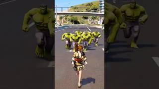 So many hulks 😱 #shorts #gta #ytshorts