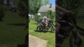 Hake 250 backyard ride